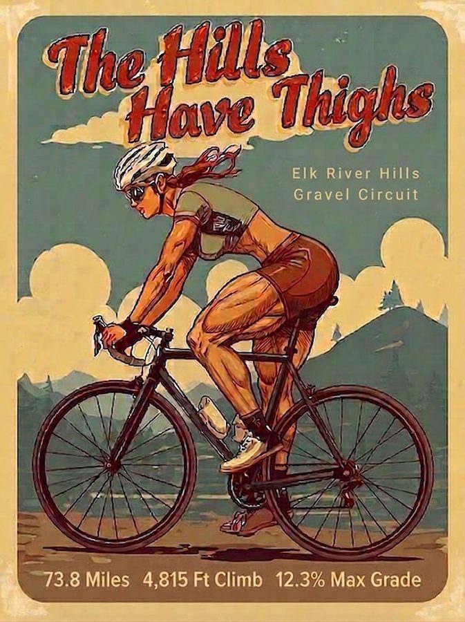 The Hills Have Thighs design